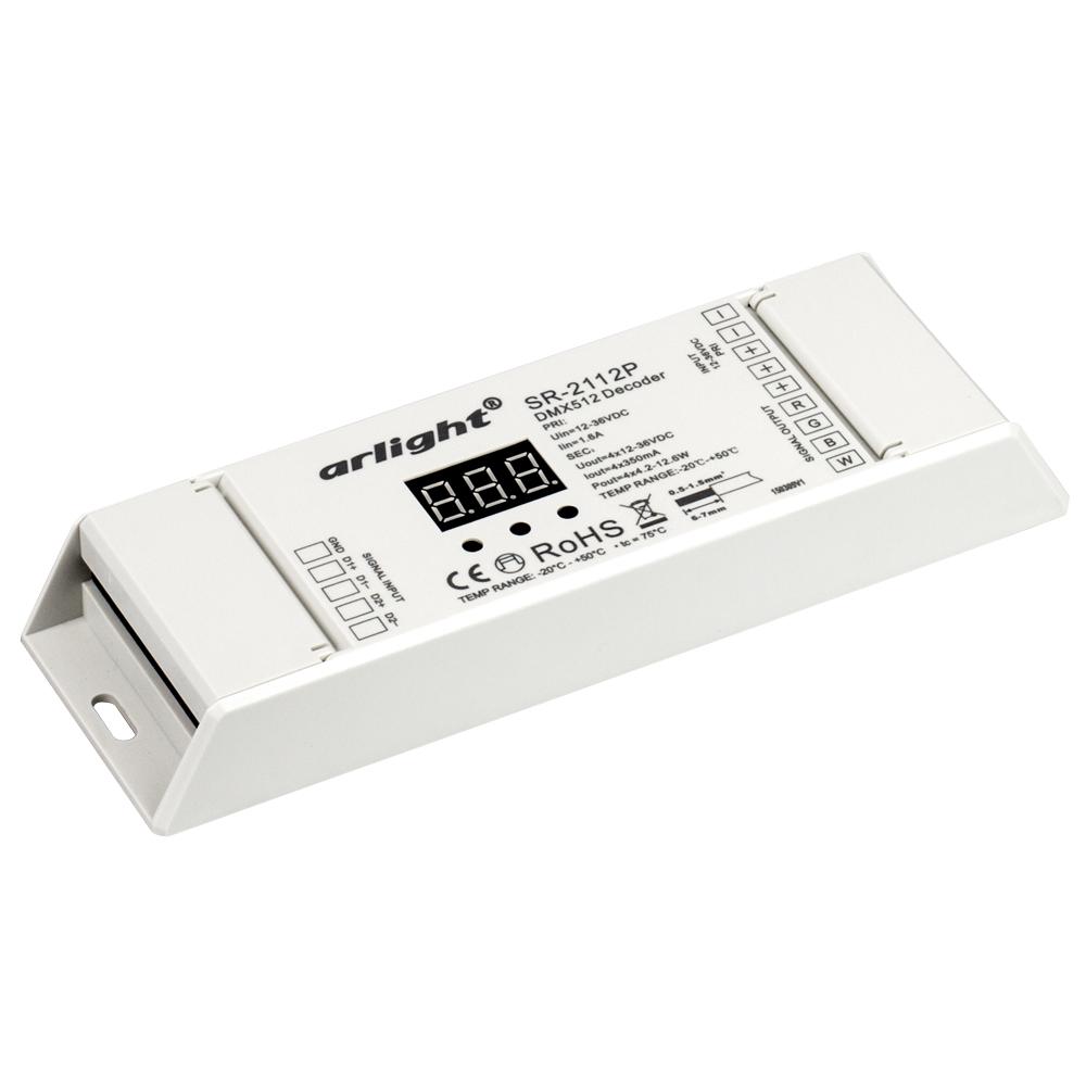 Arlight 019463 Декодер DMX SR-2112P (12-36V, 4x350mA) Arlight 019463 Декодер DMX SR-2112P (12-36V, 4x350mA)