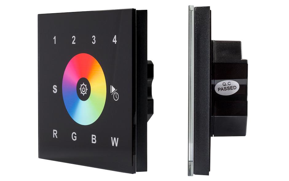 Arlight 021043 Панель Sens SR-2812-IN Black (12-24V,RGBW,DMX,4зоны) Arlight 021043 Панель Sens SR-2812-IN Black (12-24V,RGBW,DMX,4зоны)