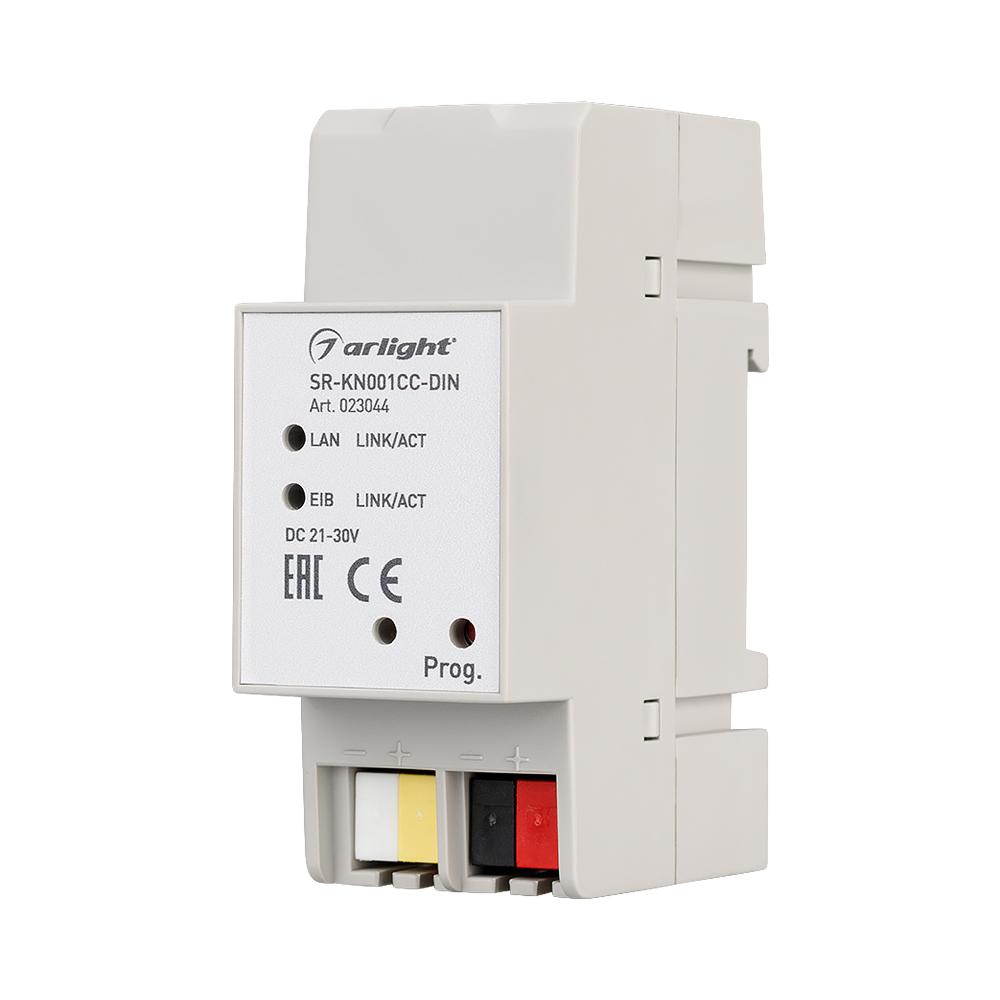 Arlight 023044 Конвертер SR-KN001CC-DIN (20-30V, 12mA, Ethernet)