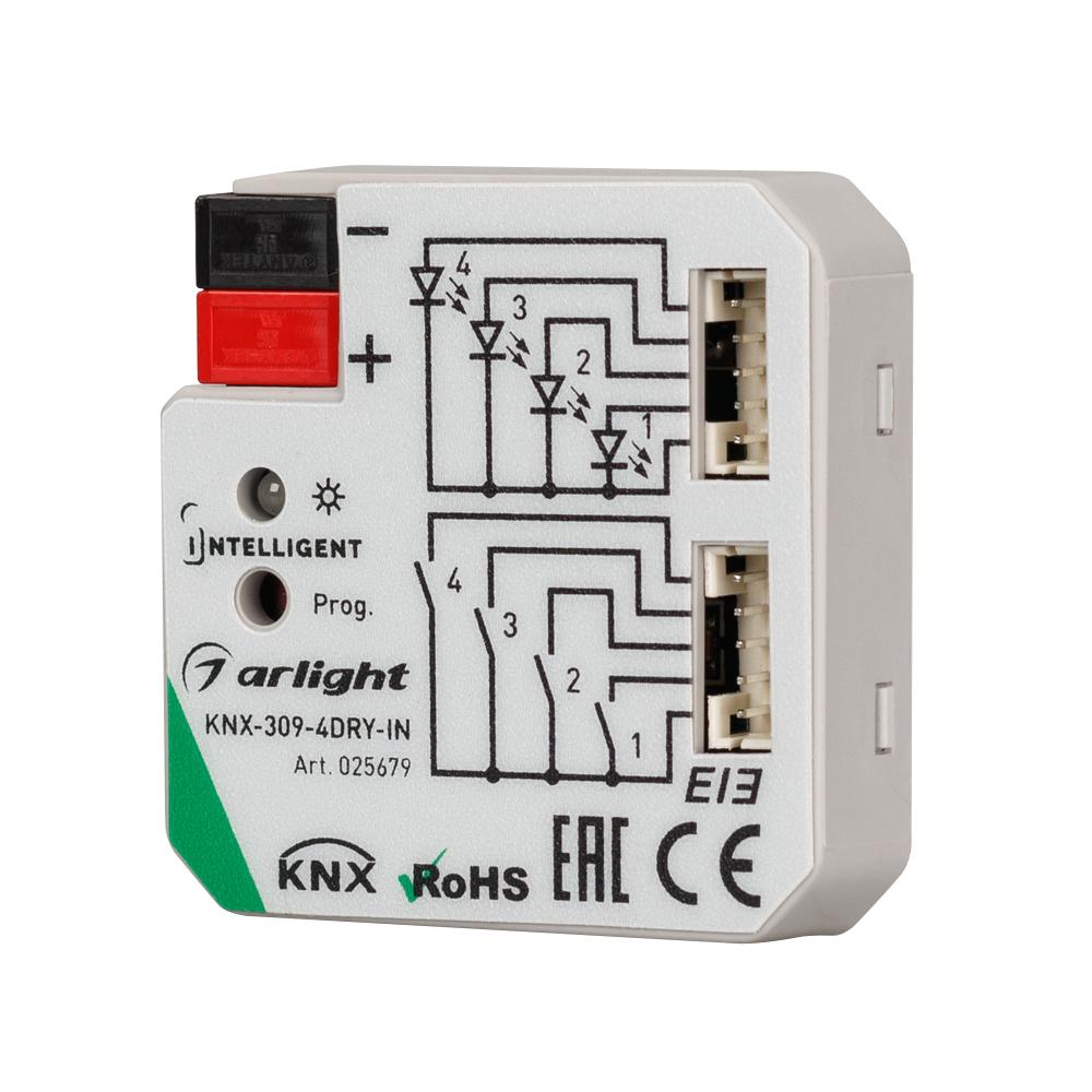 Arlight 025679 INTELLIGENT ARLIGHT Конвертер KNX-309-4DRY-IN (BUS)