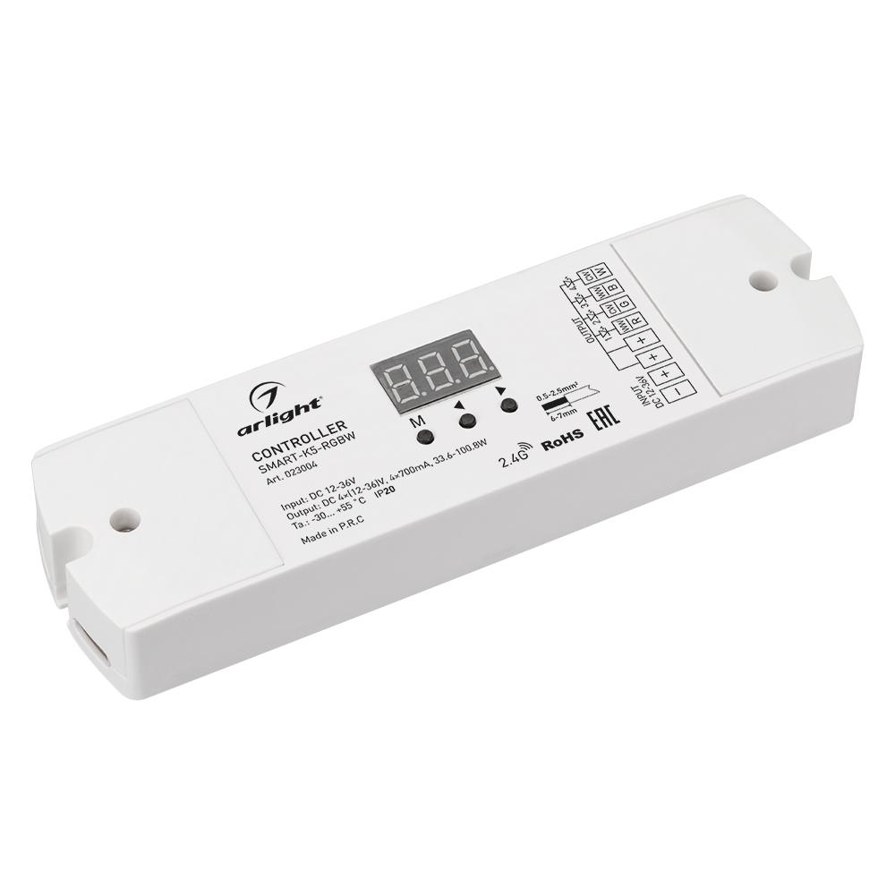 Arlight 023004 Контроллер тока SMART-K5-RGBW (12-36V, 4x700mA)