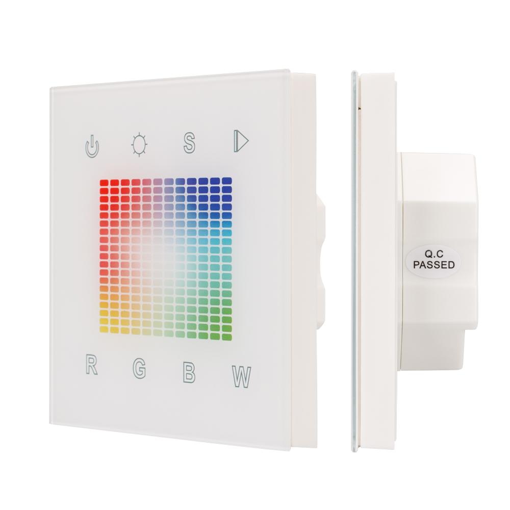 Arlight 018277 Панель Sens SR-2831S-AC-RF-IN White (220V,RGB,1зон