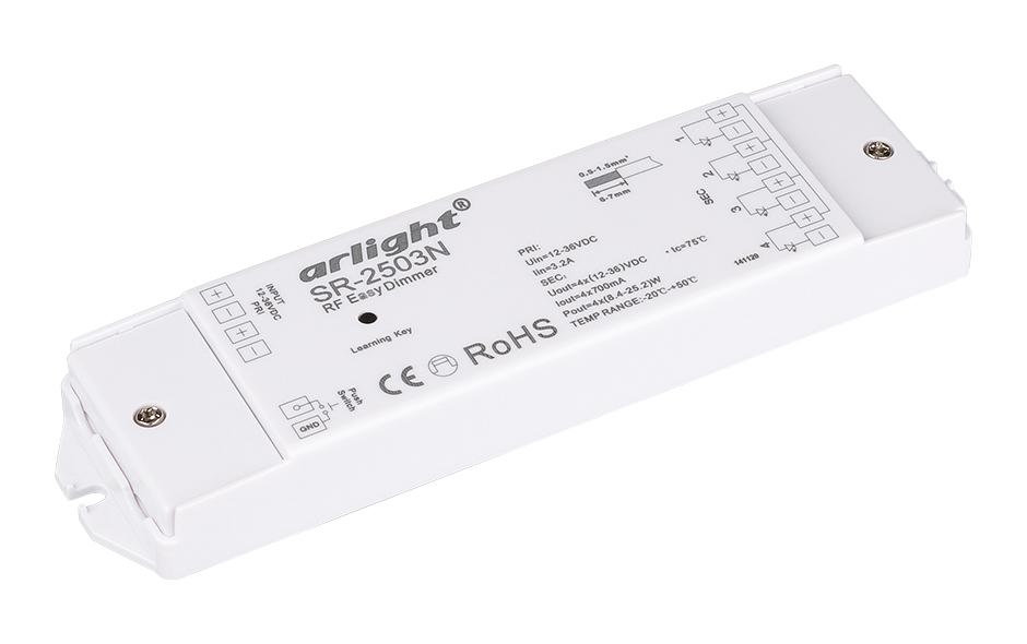 Arlight 018298 Диммер тока SR-2503N (12-36V, 4x700mA) Arlight 018298 Диммер тока SR-2503N (12-36V, 4x700mA)