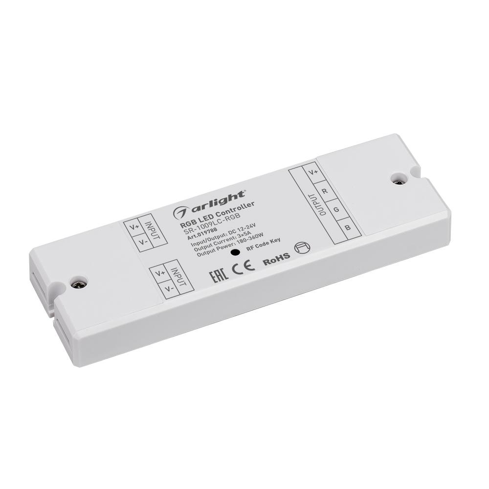 Arlight 019788 Контроллер SR-1009LC-RGB (12-24V, 180-360W, S) Arlight 019788 Контроллер SR-1009LC-RGB (12-24V, 180-360W, S)