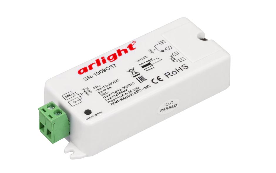 Arlight 020962 Диммер тока SR-1009CS7 (12-36V, 1x700mA) Arlight 020962 Диммер тока SR-1009CS7 (12-36V, 1x700mA)
