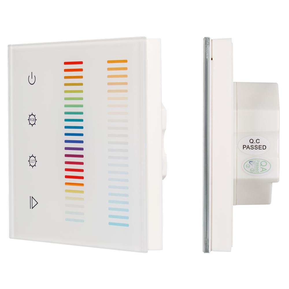 Arlight 022195 Панель Sens SR-2834-5C-AC-RF-IN White (220V,RGB+CCT,1 зона) Arlight 022195 Панель Sens SR-2834-5C-AC-RF-IN White (220V,RGB+CCT,1 зона)