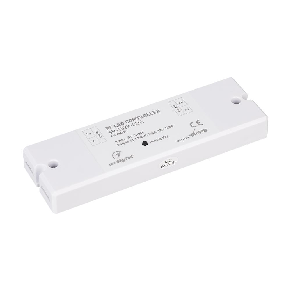 Arlight 024292 Контроллер SR-1029-CDW (12-24V, 2x5A) Arlight 024292 Контроллер SR-1029-CDW (12-24V, 2x5A)