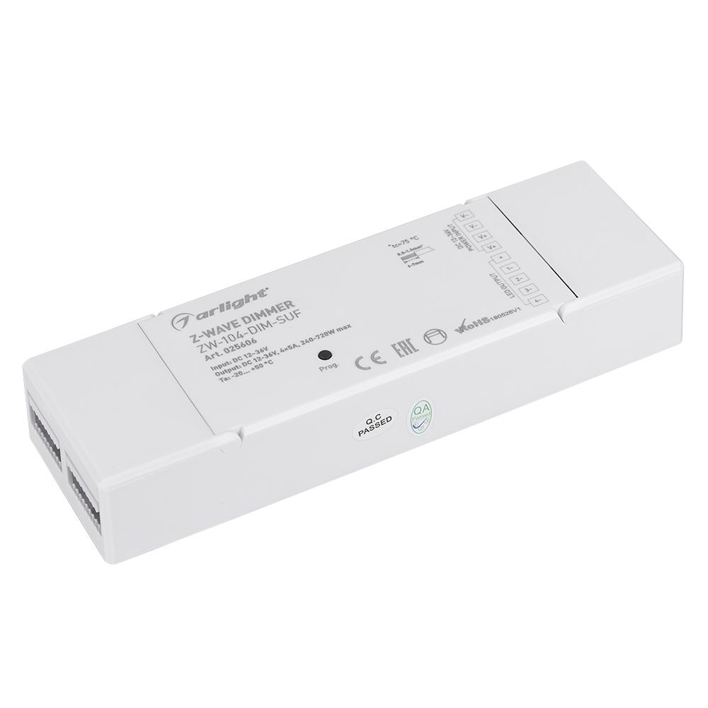 Arlight 025606 INTELLIGENT ARLIGHT Диммер ZW-104-DIM-SUF (12-36V, 4x5A) Arlight 025606 INTELLIGENT ARLIGHT Диммер ZW-104-DIM-SUF (12-36V, 4x5A)