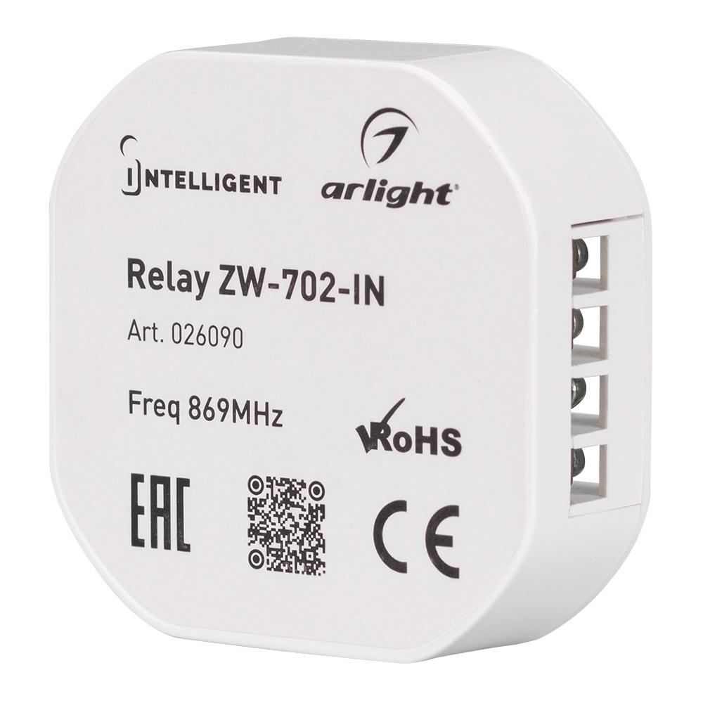 Arlight 026090 INTELLIGENT ARLIGHT Релейный модуль ZW-702-IN (100-240V, 2x5A) Arlight 026090 INTELLIGENT ARLIGHT Релейный модуль ZW-702-IN (100-240V, 2x5A)